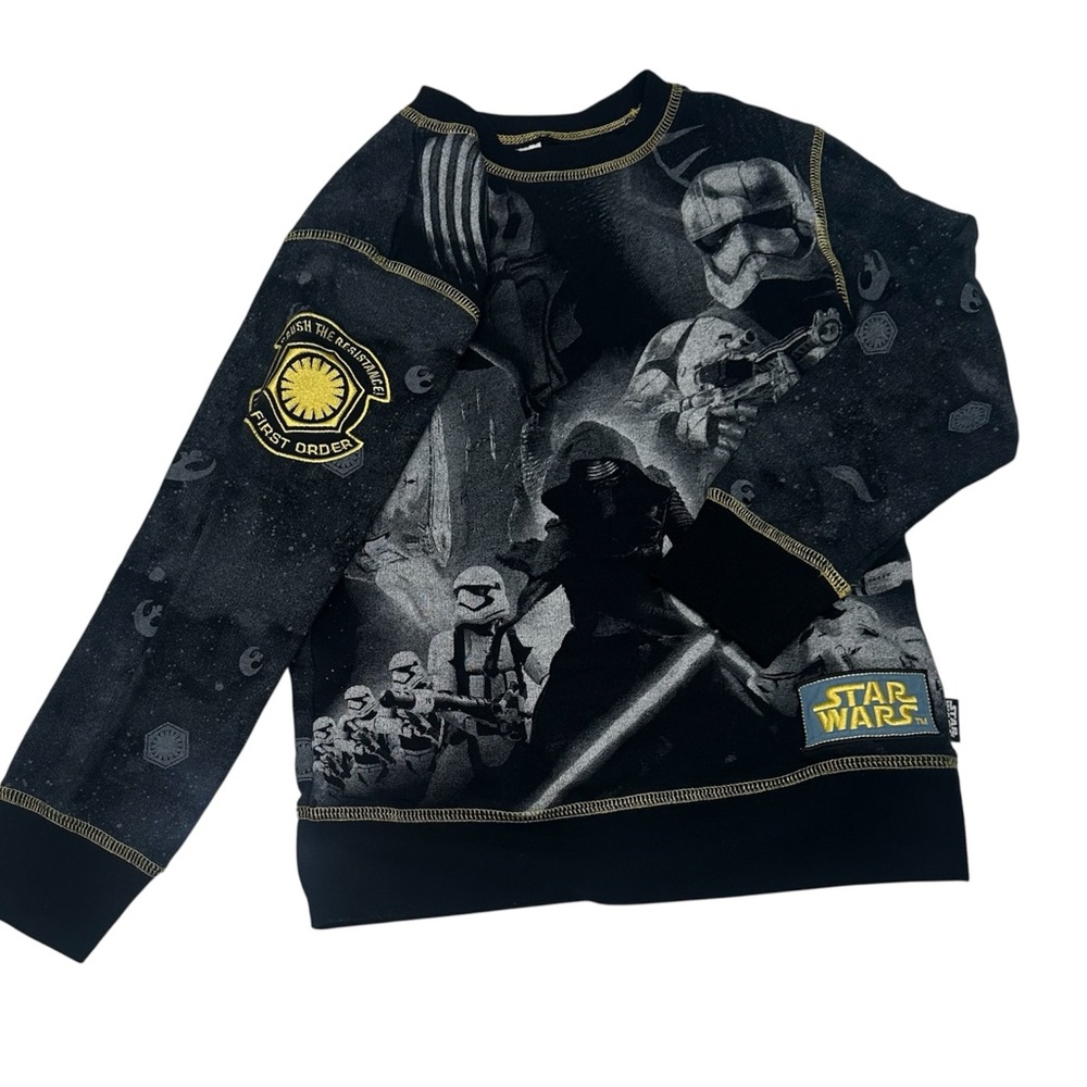 Disney Store Boys Sweater Star Wars‎ Black Size 9/10